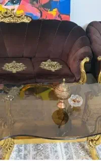 مبل 7نفره و میز نهار خوری سالم 8 نفره