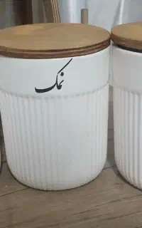 جا ادویه.بانکه.نمک پاش .چوبی