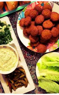 فلافل خانگی با طعمی متفاوت