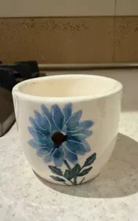 گلدان سفالی