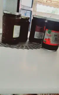 ترشی خونگی انار و آلوچه