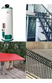 جوشکاری پله و نبش کشی و اسکلت مرند
