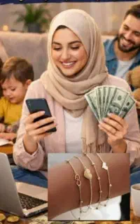 کسب درآمد در خانه (ویژه بانوان)