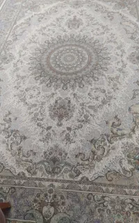 دو تخته فرش 9متری کرم رنگ