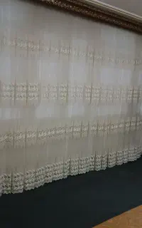 پرده حریر همراه با کتیبه
