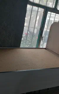 تخت نوزادی تا ۶سال + تشک و یک ست رختخواب نوزادی
