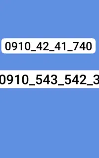 شماره رند0910