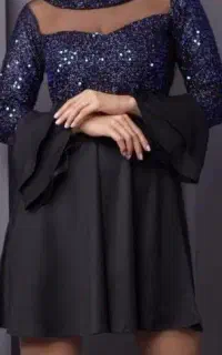 لباس مجلسی عروسکی
