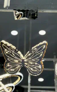لوستر و دیوار کوب پروانه