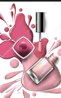یک ناخنکار حرفه ای با مشتری