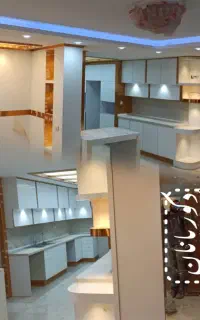 کابینت کمد دکور چوب و ام دی اف بازسازی پیمانکاری