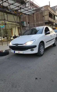 پژو 206 مدل 89 سالم