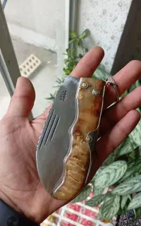 چاقوی دست ساز قواره دار