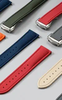 بند رابر امگاسواچ بلان پن سواچ OMEGASWATCH