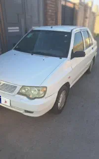 پراید ۱۳۲ سفید بدون رنگ