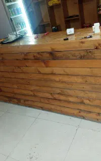 کانتر میز چوبی