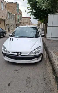 پژو 206 تیپ5 مدل 1395 بسیار تمیز، موتور سالم