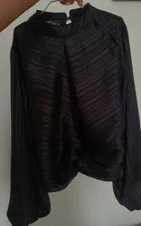 شومیز مشکی مجلسی مناسب مهمانی