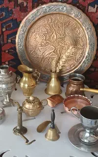 عتیقه مسی برنجی