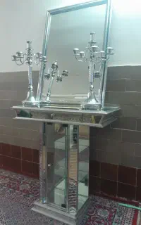 آینه و شمعدان