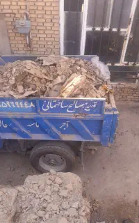 حمل نخاله خاک وکلیه مصالح ساختمانی بانیسان کمپرس
