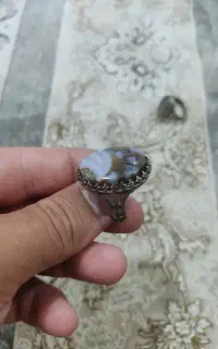 دوعدد انگشتر نگین شجر
