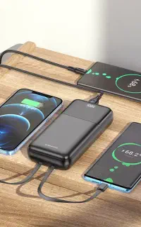 دنیای پاور بانک ۱۰ ۲۰ ۳۰ هزار فست(اقتصادی حرفه‌ای)