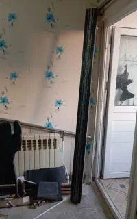 قاب یا باکس چوبی ورساچ مخصوص بالای پرده