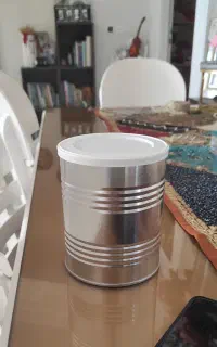 قوطی شیر خشک خالی