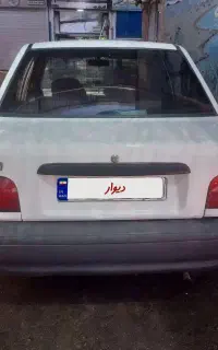 پراید ۸۶ سفید سالم دوگانه کارخونه درجه ۱