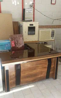 فروش میز مدیریت ال دار همراه صندلی اداری