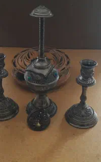 شمدان وگلاب دان خوشگل