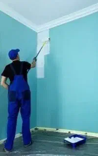 نقاشی ساختمان و درب پنجره