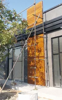 نصب کلی کارهای  چوبی