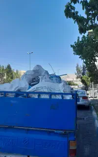 حمل نخاله  مصالح ساختمانی کل تهران با نیسان کمپرسی