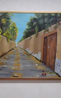 تابلو رنگ و روعن