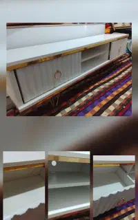 میزتلویزیون و ظروف سرو