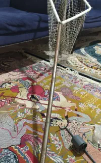 لنسر ماهیگیری و تور با دسته