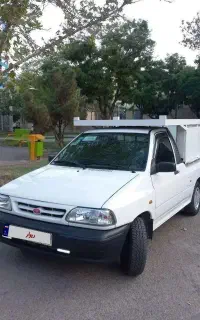 پراید ۱۵۱وانت ۱۴۰۳ بی رنگ کم کار گارنتی فعال