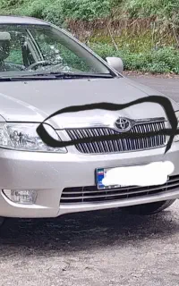 زه لبه کاپوت تویوتا کرولا 2006