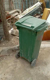 سطل زباله چرخ دار