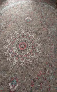 فرش ۹ متری دو عدد گردویی