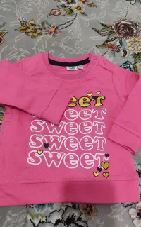بلوز دخترانه sweet پنبه دورس لاکرا سایز 30