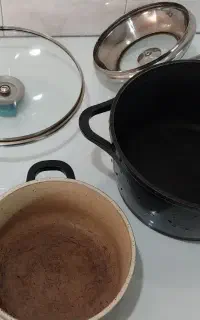 سه عدد قابلمه چدن