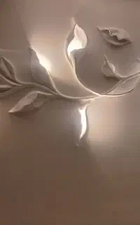 گچبری مدرن*پتینه ،میکروسمنت،نقاشی،آینه کاری