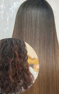 اموزش کراتین  و رنگ مو + اسپا