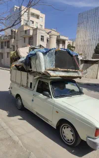 وانت تلفنی با کارگر حمل بار تمام نقاط