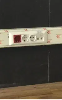 کابل کشی پسیو شبکه دوربین مدار بسته