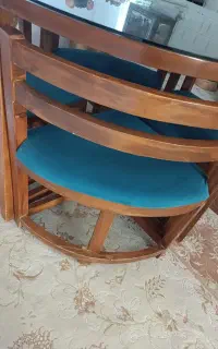 میز غذا خوری  مدل کم جا