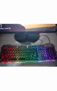 کیبورد گیمینگ rgb aula